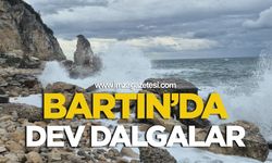 Bartın'da Dev Dalgalar