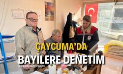 Çaycuma’da Bayilere Denetim!