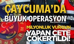 Çaycuma'da Büyük Operasyon: Milyonluk Vurgun Yapan Çete Çökertildi!