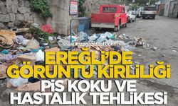 Ereğli’de Görüntü Kirliliği Pis Koku Ve Hastalık Tehlikesi