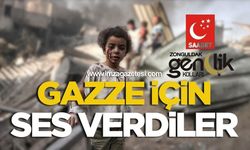 Gazze İçin Ses Verdiler: “Zulme Sessiz Kalmak, Zulmü Onaylamaktır!”