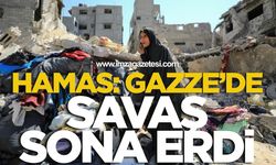 Hamas: Gazze'de Savaş Sona Erdi