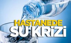 Hastanede su krizi: 0,5 litrelik su 20 TL’ye satılıyor!