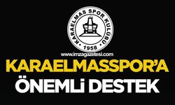 Karaelmasspor’a Önemli Destek