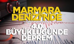 Marmara Denizi’nde 4.0 Büyüklüğünde Deprem
