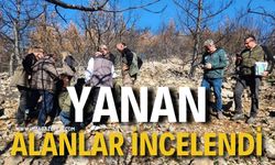 Yanan Alanlar İncelendi!