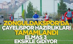 Zonguldakspor’da Çayelispor Hazırlıkları Tamamlandı Elmas 3 Rize’ye Eksikle Gidecek