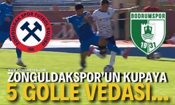 Zonguldakspor'un Kupaya 5 Golle Vedası...