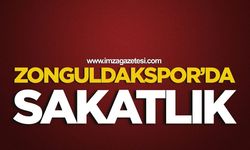 Zonguldakspor’da sakatlık