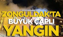 Zonguldak'ta Büyük Çaplı Yangın