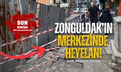 Zonguldak'ın Merkezi'nde İkinci Heyelan!