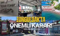 Zonguldak'ta Emekliler Konağı, Plajlar, Anne Kafe, Refik Fenmen Okuma Salonu ve Vitamin Kafe için önemli karar!