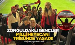 Zonguldaklı Gençler Milli Heyecanı Tribünde Yaşadı!