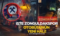 İşte Zonguldakspor otobüsünün yeni hali...