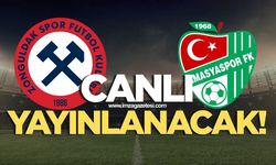 Zonguldakspor-Amasyaspor maçı canlı yayınlanacak