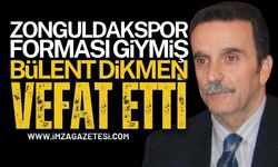 Zonguldakspor Forması Giymiş Bülent Dikmen Vefat Etti