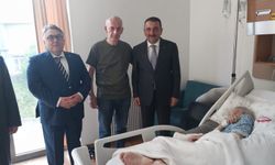 Zonguldak Valisi ve BEUN Rektörü’nden Emen'e moral...
