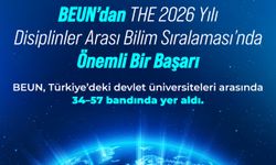 BEUN’dan Uluslararası Başarı! Dünyanın En İyileri Arasında Yer Aldı