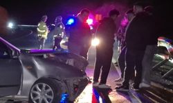 Zonguldak'tan Amasra'ya Giderken Kaza! Yaban Hayvana çarpmayım derken!