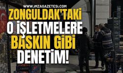 Zonguldak'taki O işletmelere Sabaha Karşı Baskın Gibi Denetim!