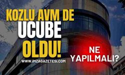 Kozlu AVM de Ucube oldu! Ne yapılmalı?