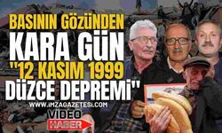 Basının Gözünden Kara Gün "12 Kasım 1999 Düzce Depremi"...