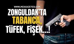 Zonguldak’ta Tabanca, Tüfek, Fişek…!