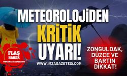 Dikkat! Meteorolojiden Zonguldak, Düzce ve Bartın'a Kritik Uyarı!