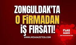 Zonguldak'ta O Firmadan İş Fırsatı!