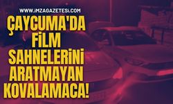 Çaycuma'da Film Sahnelerini Aratmayan Kovalamaca!