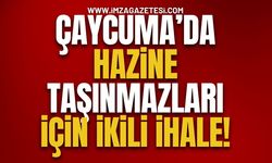 Çaycuma’da Hazine Taşınmazları İçin İkili İhale! 9 Parsel Satılık ve Kiralık!
