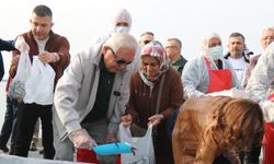 Ereğli'de 16.Hamsi Festivali Ateşi Yandı. Halka 10 Ton Hamsi Dağıtıldı