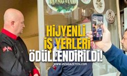 Hijyenli İş Yerleri Ödüllendirildi…!