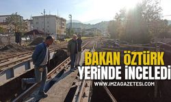 Başkan Vedat Öztürk, Demiryolu Altyapı Çalışmalarını Yerinde İnceledi...