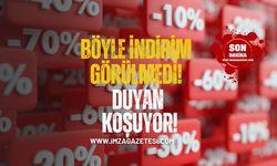 Böyle indirim görülmedi! Duyan Koşuyor!