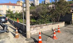 Gülüç’te Duvar Çalışmaları Devam Ediyor