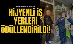 Hijyenli İş Yerleri Ödüllendirildi…!