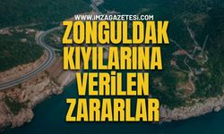 Bıkmadan Uyarıyor! Zonguldak Kıyılarına Verilen Zararlar!