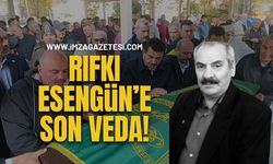 Rıfkı Esengün Son Yolculuğuna Uğurlandı