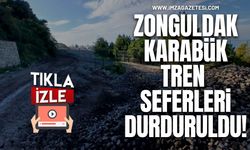 Zonguldak‑Karabük Hattında Tren Seferleri Geçici Olarak Durduruldu