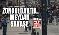 Zonguldak’ta Meydan Savaşı! Polisten Biber Gazlı Müdahale!