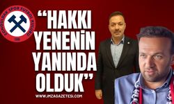 Çağlayan'dan Zonguldakspor’a Destek Mesajı: “Hakkı Yenenin Yanında Olduk”