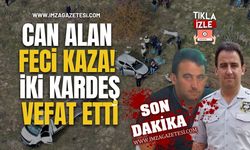 Can Alan Feci Kaza! İki Kardeş Vefat Etti