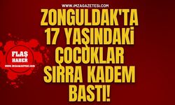 Zonguldak'ta 17 Yaşındaki İki Çocuk Sırra Kadem Bastı!