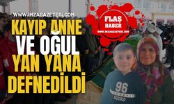 Kastamonu Bozkurt'ta Yürek Burkan Veda... Kayıp Anne Ve Oğul Yan Yana Defnedildi