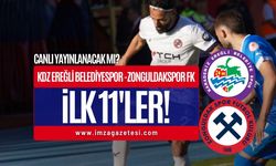 Kdz. Ereğli Belediyespor - TCH Group Zonguldakspor İlk 11'ler