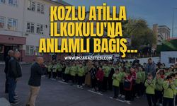 Kozlu Attila İlkokulu'na Anlamlı Bağış...
