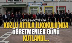 Kozlu Attila İlkokulu'nda Öğretmenler Günü Kutlandı...