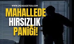 Mahallede Hırsızlık Paniği!