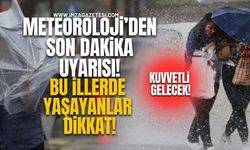 Meteoroloji'den son dakika uyarısı! Bu İllerde Yaşayanlar Dikkat! Kuvvetli Gelecek!